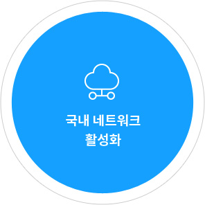 국내 네트워크 활성화